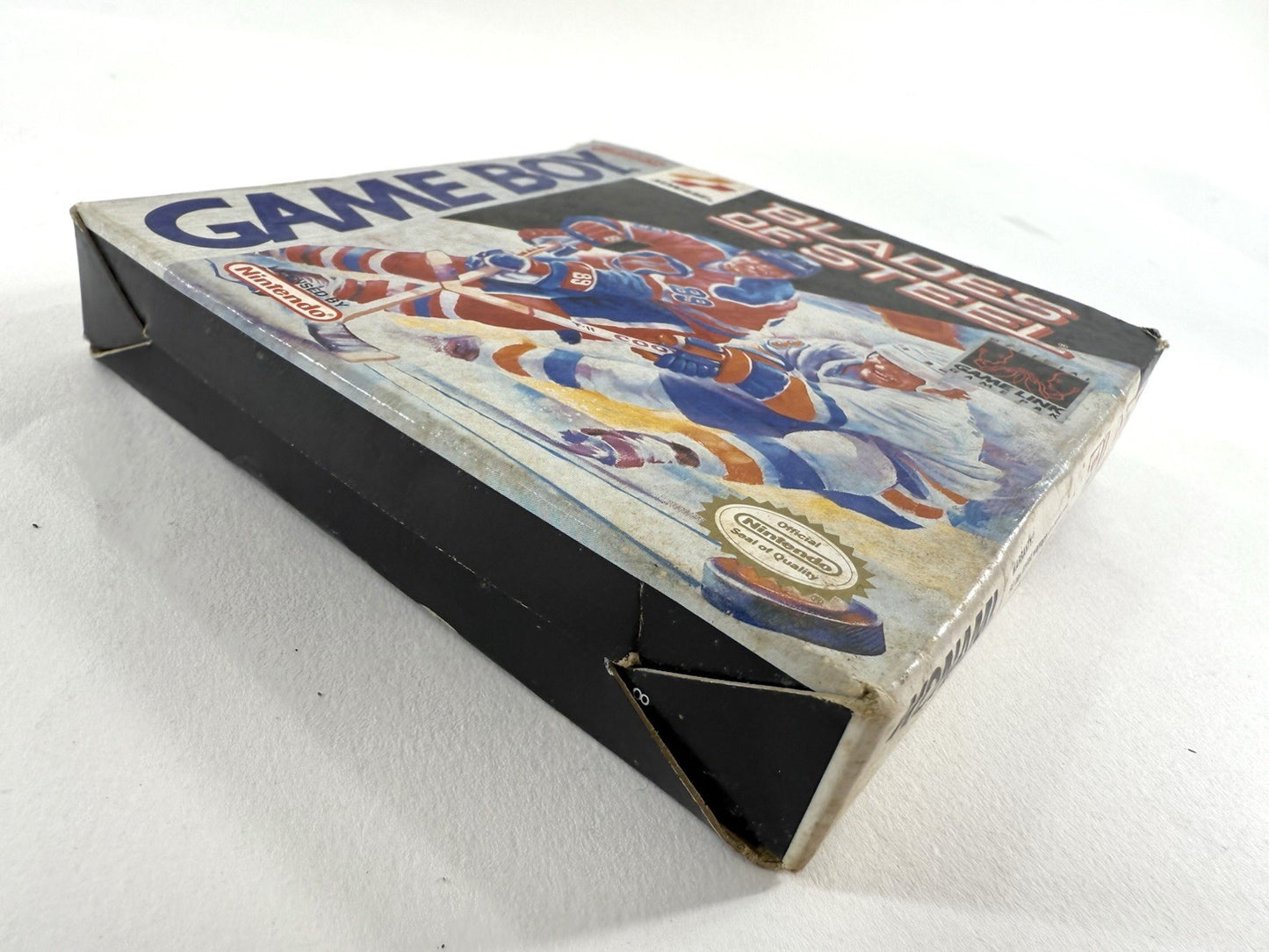 Blades of Steel (Nintendo GameBoy, 1991) Game Box Manual Inserts Registration