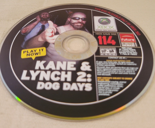 Official Xbox Magazine Game Demo Disc 114 (Xbox 360, 2010) Disc Only - Tested