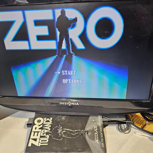 Zero Tolerance (Sega Genesis, 1994) Game and Manual
