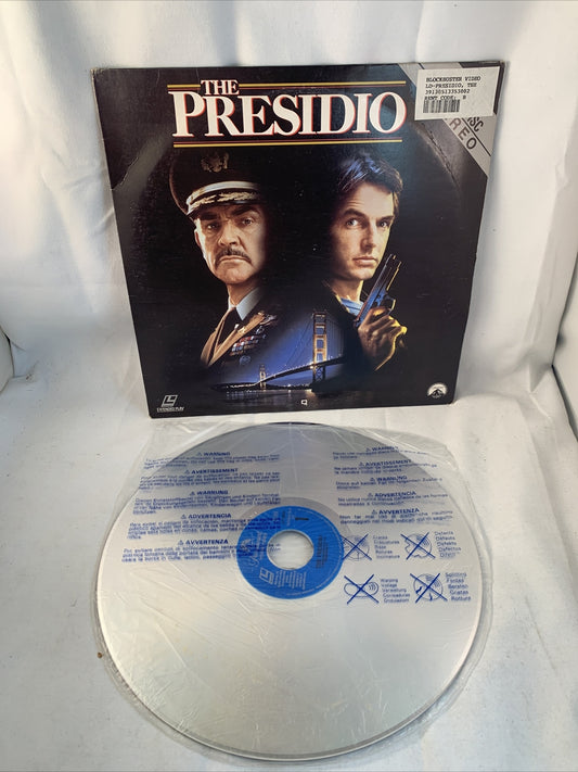 The Presidio Laserdisc - Sean Connery , Mark Harmon - Tested