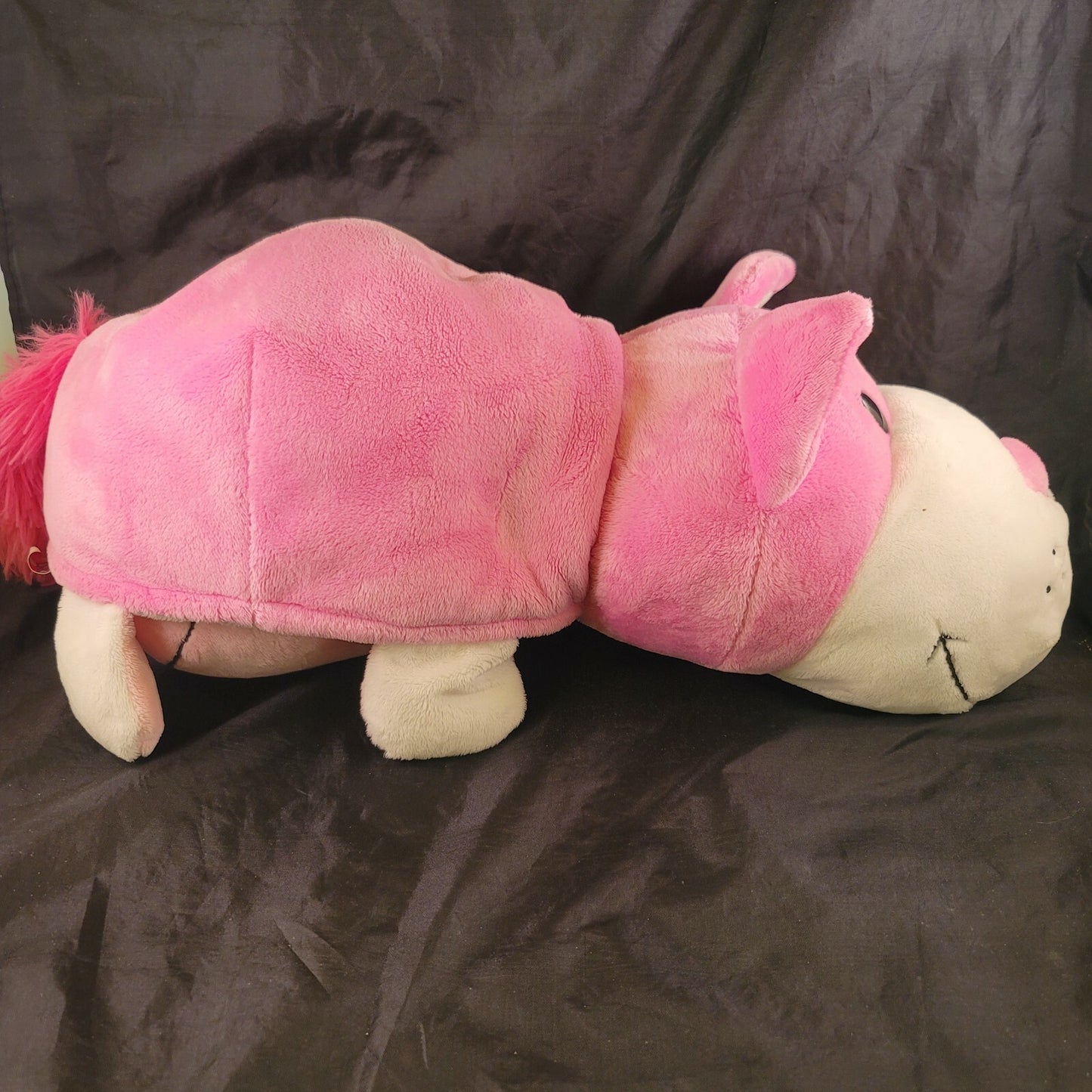 Flip-a-Zoo Caleb Cat - Sawyer Mouse 12" Reversible Plush Stuffed Animal Cute