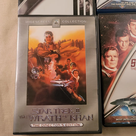 Star Trek : Khan/Voyage Home/Undiscovered Country/Best of Series (DVD Bundle)