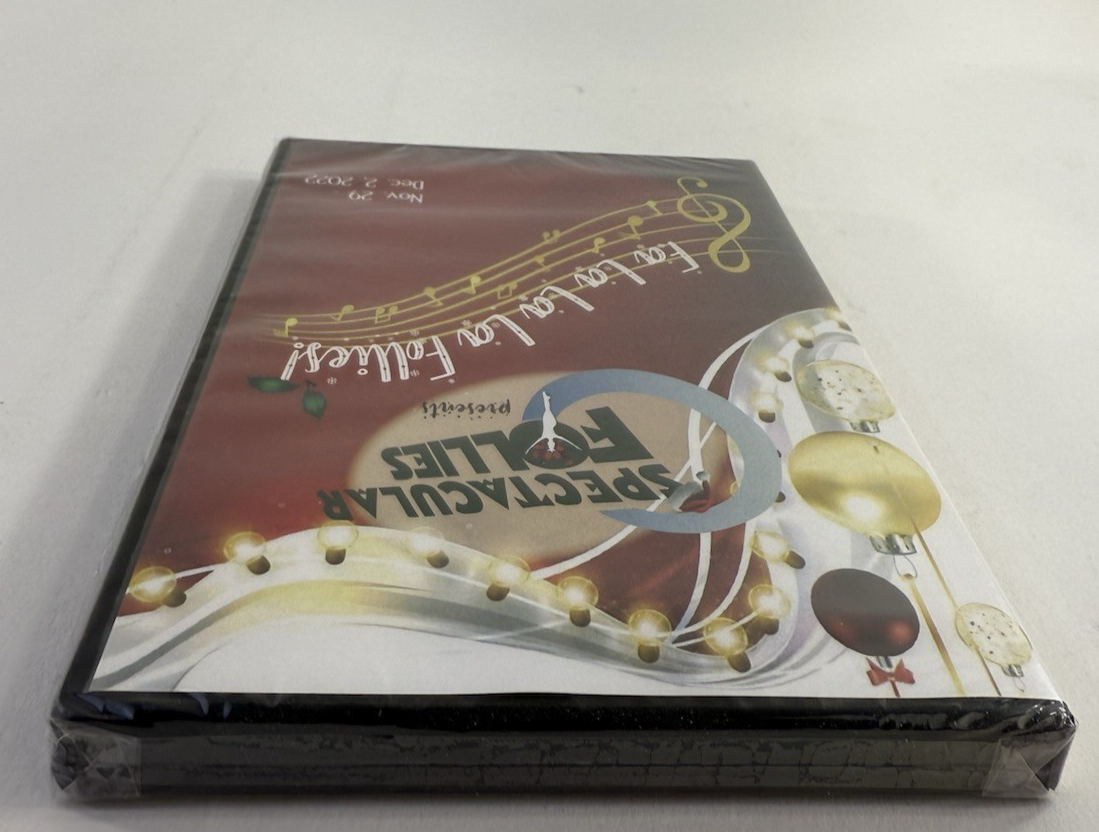 Spectacular Follies Presents Fa La La La Follies (DVD, 2022) New, Factory Sealed