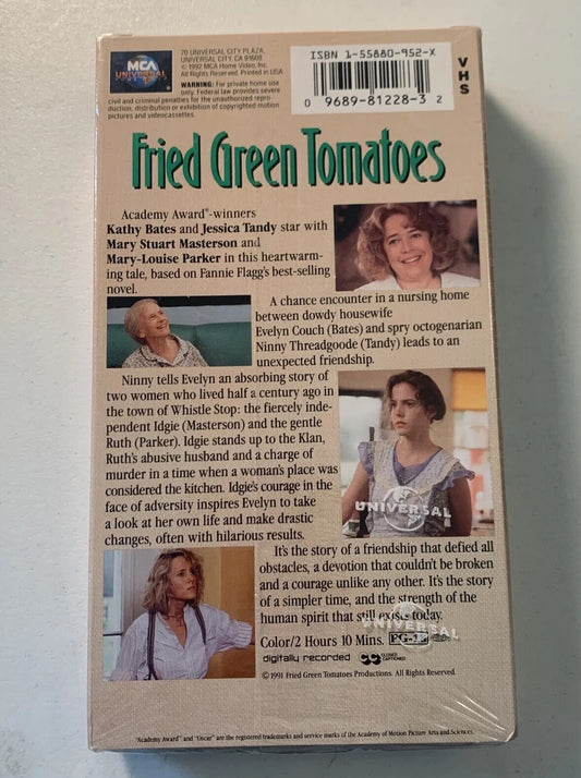 Fried Green Tomatoes (VHS, 1992) NEW
