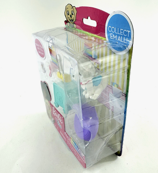 Barbie Pets Spa Day 6-Piece Pet Playset (Mattel, 2022) New, Factory Sealed