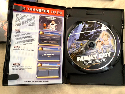 Family Guy: It's a Trap! (DVD bundle) Blue Harvest/Stewie Griffin: The Untold...