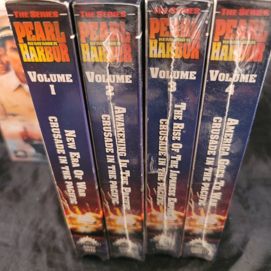 Remember Pearl Harbor: The Series VHS Box Set WWII and Midway Sealed