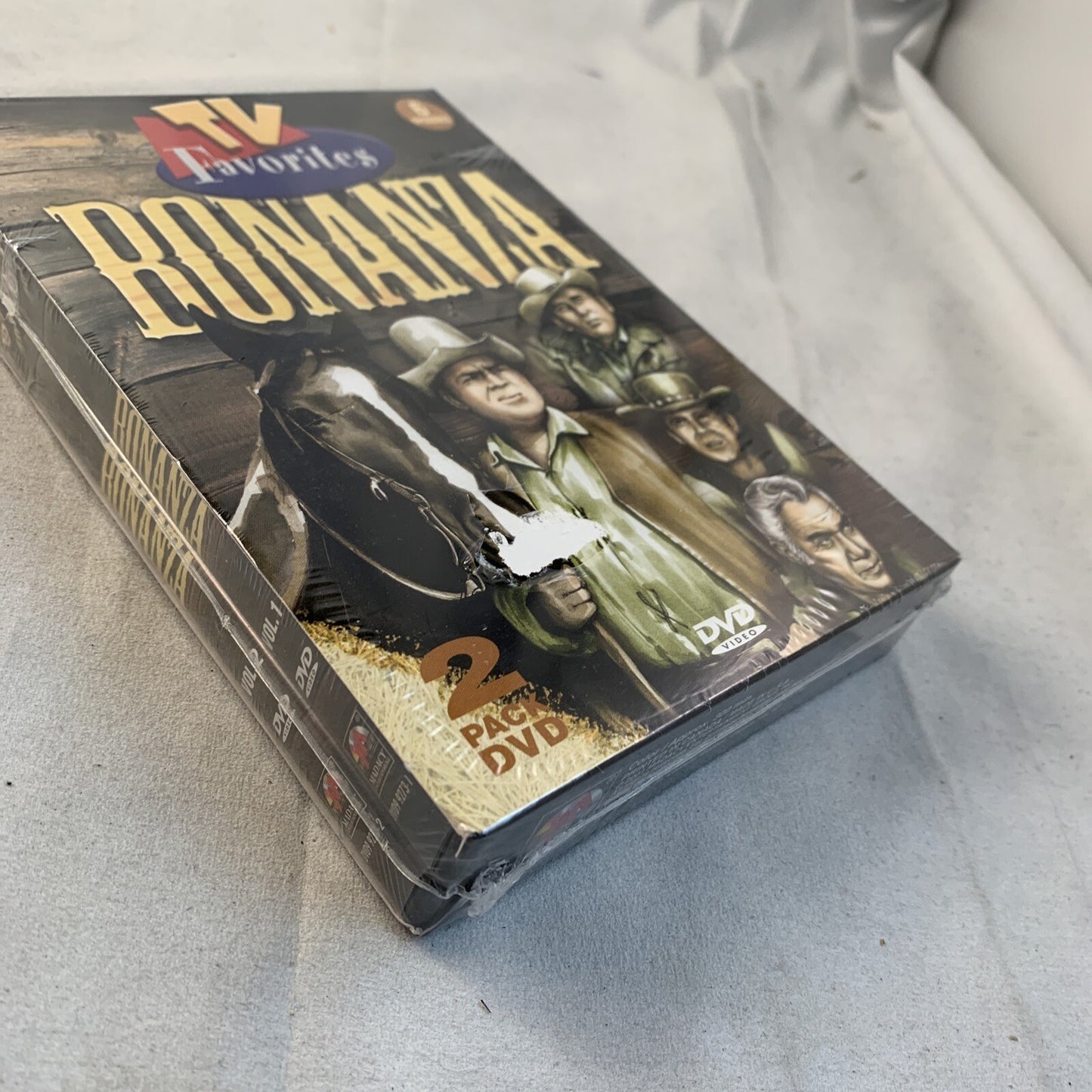 Bonanza - 6 Episodes: Vol. 1 (DVD, 2001, 2-Disc Set, TV Favorites 2 Pack)