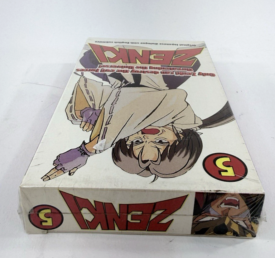 Zenki Vol 4 & 5 (VHS, 1996) New, Factory Sealed - Original Japanese/English Sub