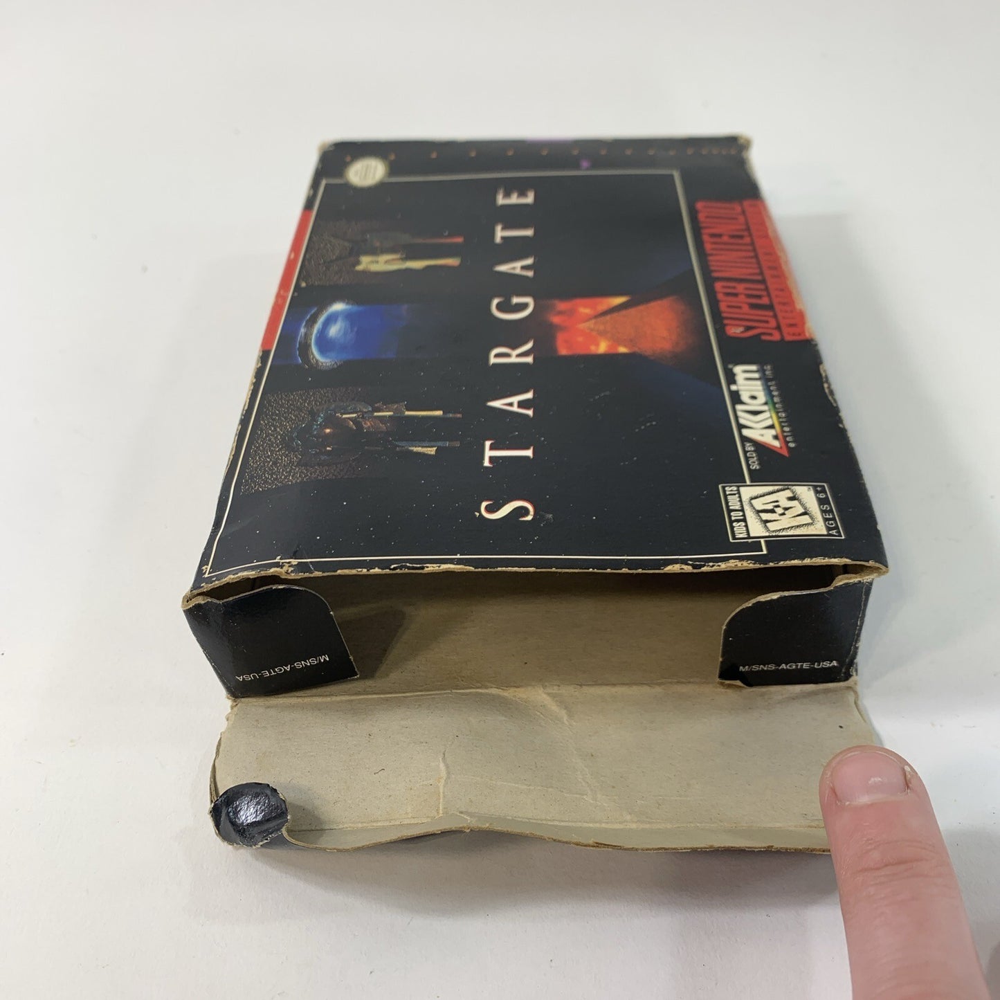 Stargate (Super Nintendo, 1991) Game, Box, Manual, Poster, Insert, Registration
