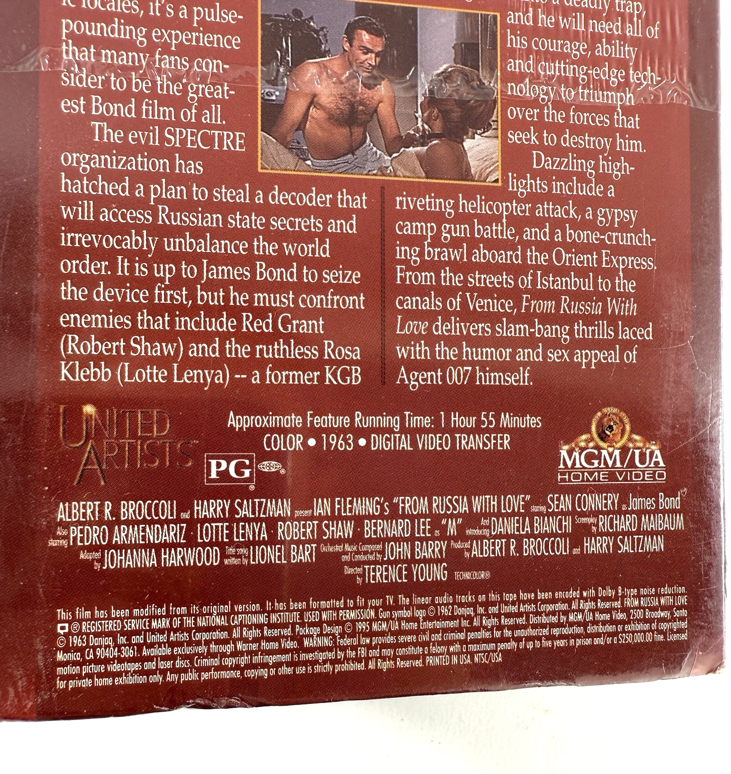 Diamonds Are Forever (VHS Bundle) You Only Live Twice, From Russia With Love