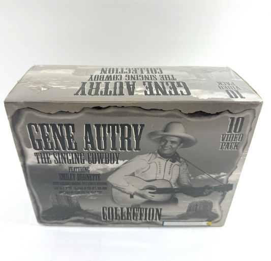 Gene Autry The Singing Cowboy Collection (VHS, 1995, 10 Tape Set) New, Sealed