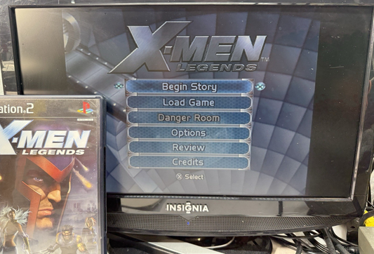 X-Men Legends (Sony PlayStation 2, 2004) Game Case Manual - Tested and Working
