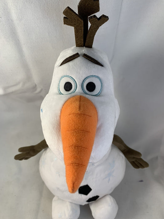 Disney Frozen 2 Olaf Plush Snowflake Sparkles Snowman 13" Plush Toy Frozen II
