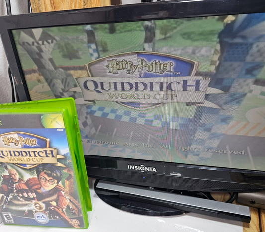 Harry Potter Quidditch World Cup (Xbox, 2003) Game Case Manual CIB