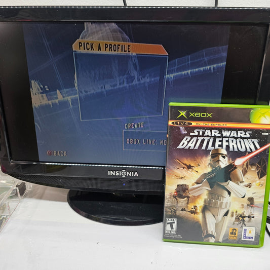 Star Wars: Battlefront (Microsoft Xbox, 2004) Game Case Manual - Tested