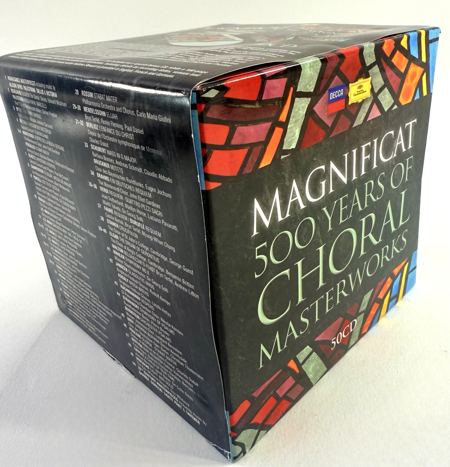 Decca/DGG Magnificat 500 Years Of Choral Masterworks 50 CD Set + CDRom & Booklet