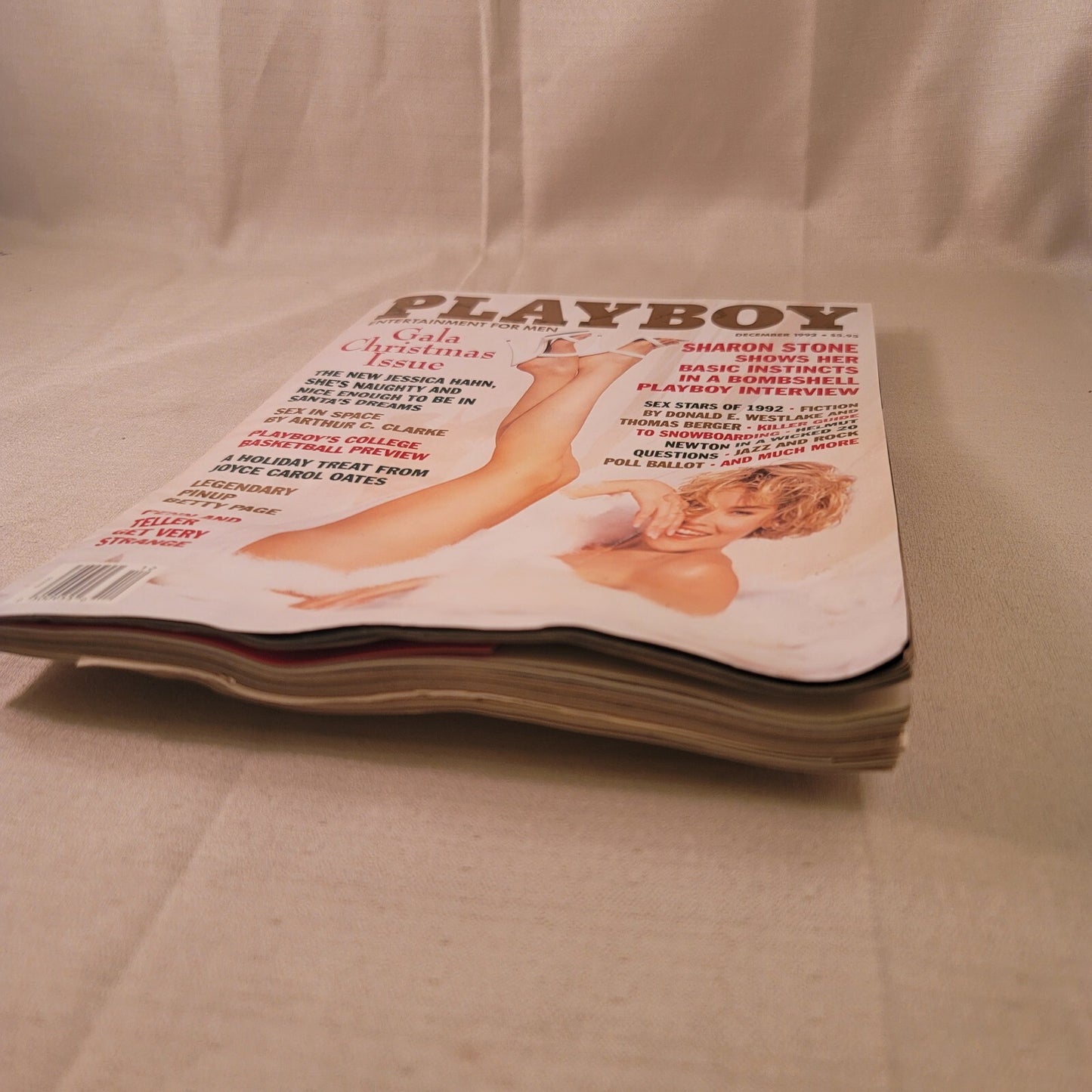 Playboy 1992 Set of 7 magazines - all with Centerfolds