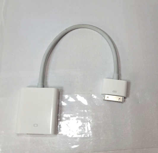 Apple VGA Adapter for iPad, iPhone and iPod Touch (30-pin to VGA) Model A1368