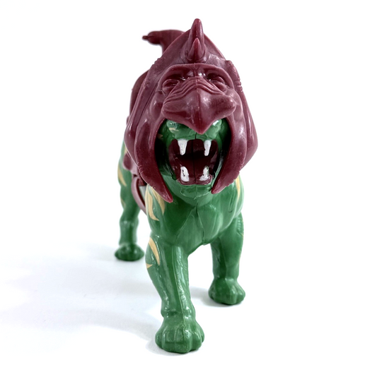 Mattel 1980s He-Man Masters of the Universe 12” Cringer Battle Cat With Armor