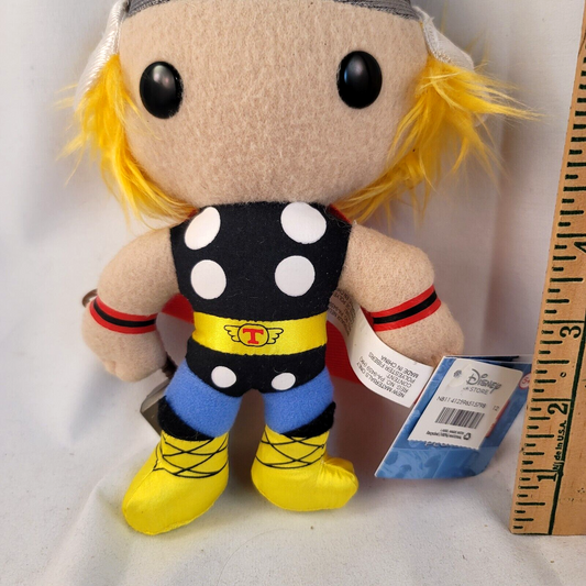 Avengers 2011 Marvel Disney Store Edition 8" Thor with Hammer Plush - with Tags