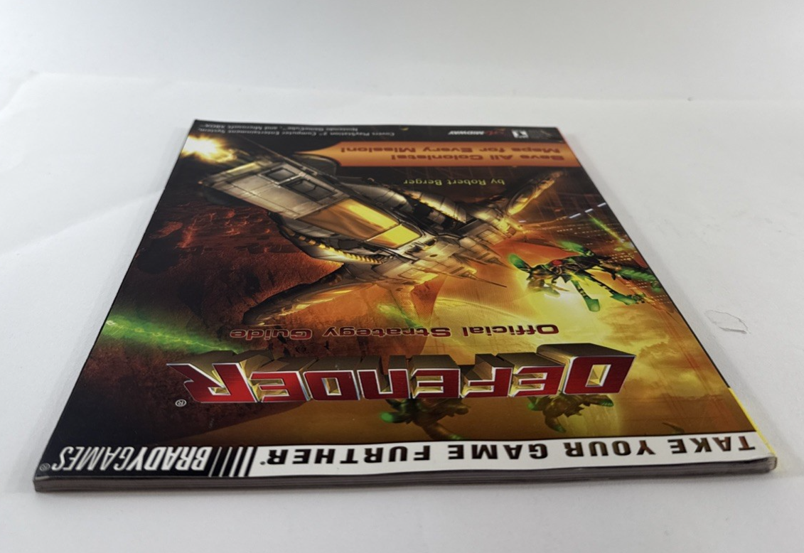 Defender Official Strategy Guide by Robert Berger (2002, BradyGames)