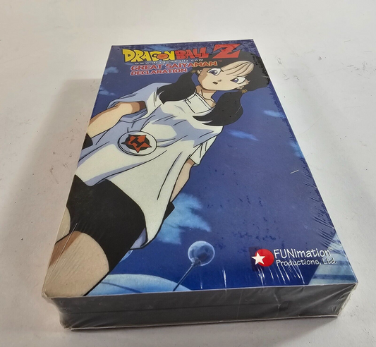 Dragon Ball Z - Great Saiyaman: Declaration (VHS, 2001, Edited Version) NEW