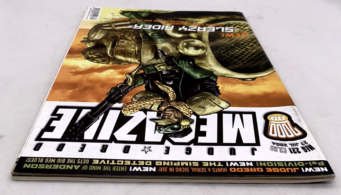 200AD Judge Dredd Megazine Meg #221 - 27 July 2004 - Sleazy Rider UK Comics