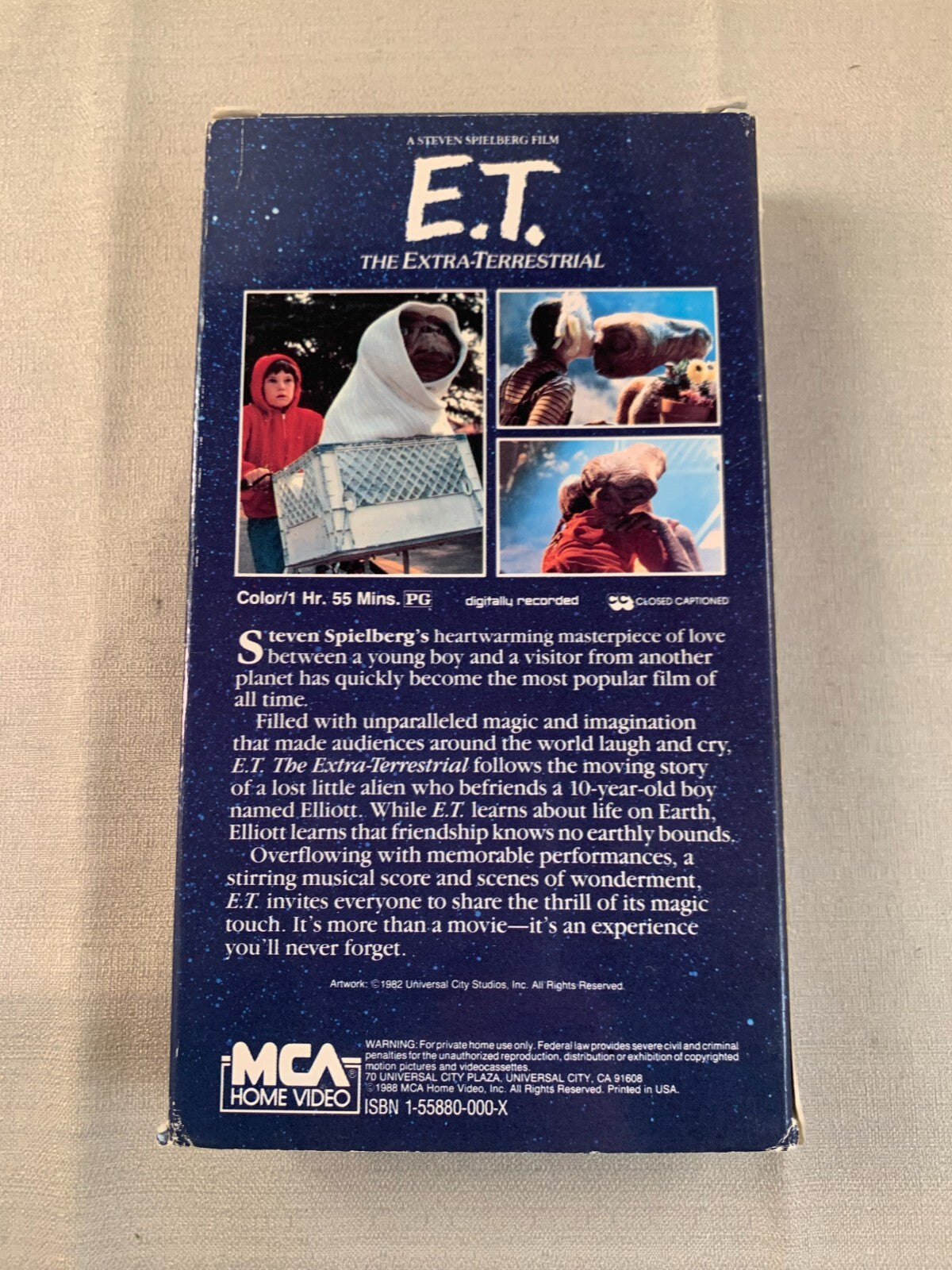 E.T. The Extra-Terrestrial (VHS, 1996)