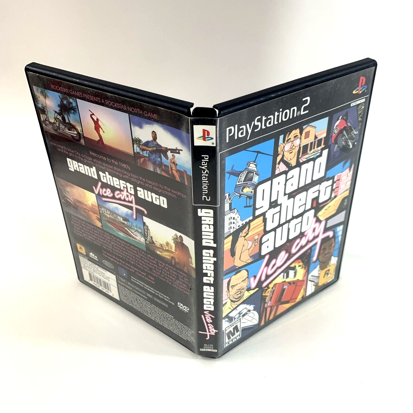 Grand Theft Auto: Vice City (Sony PlayStation 2, 2002) Game Case Manual - Tested