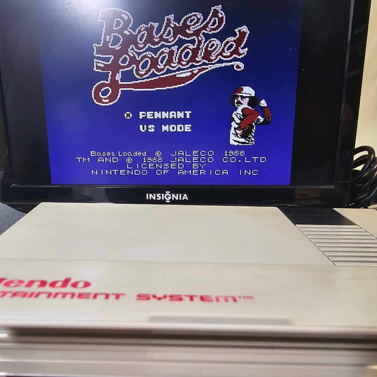 Bases Loaded (Nintendo Entertainment System, 1988) Game Cartridge Only