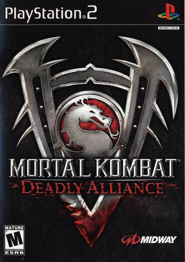 Mortal Kombat: Deadly Alliance (Sony PlayStation 2, 2002) Game and Case - Tested