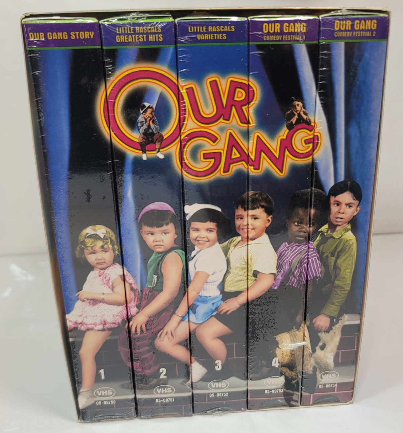 Little Rascals Our Gang Collector Series (VHS, 1999, 5-Tape Box Set) New, Sealed