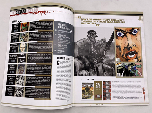 200AD Judge Dredd Megazine Meg #221 - 27 July 2004 - Sleazy Rider UK Comics