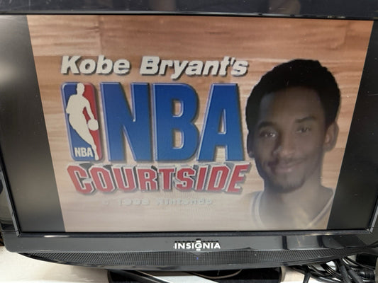 Kobe Bryant in NBA Courtside (Nintendo 64, 1998) Game Cartridge - Tested