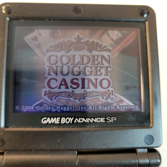 Golden Nugget Casino (Nintendo Game Boy Advance, 2004) Game Cartridge - Tested