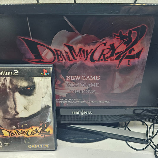 Devil May Cry 2 (Sony PlayStation 2, 2003) Discs, Case, Manual - Tested