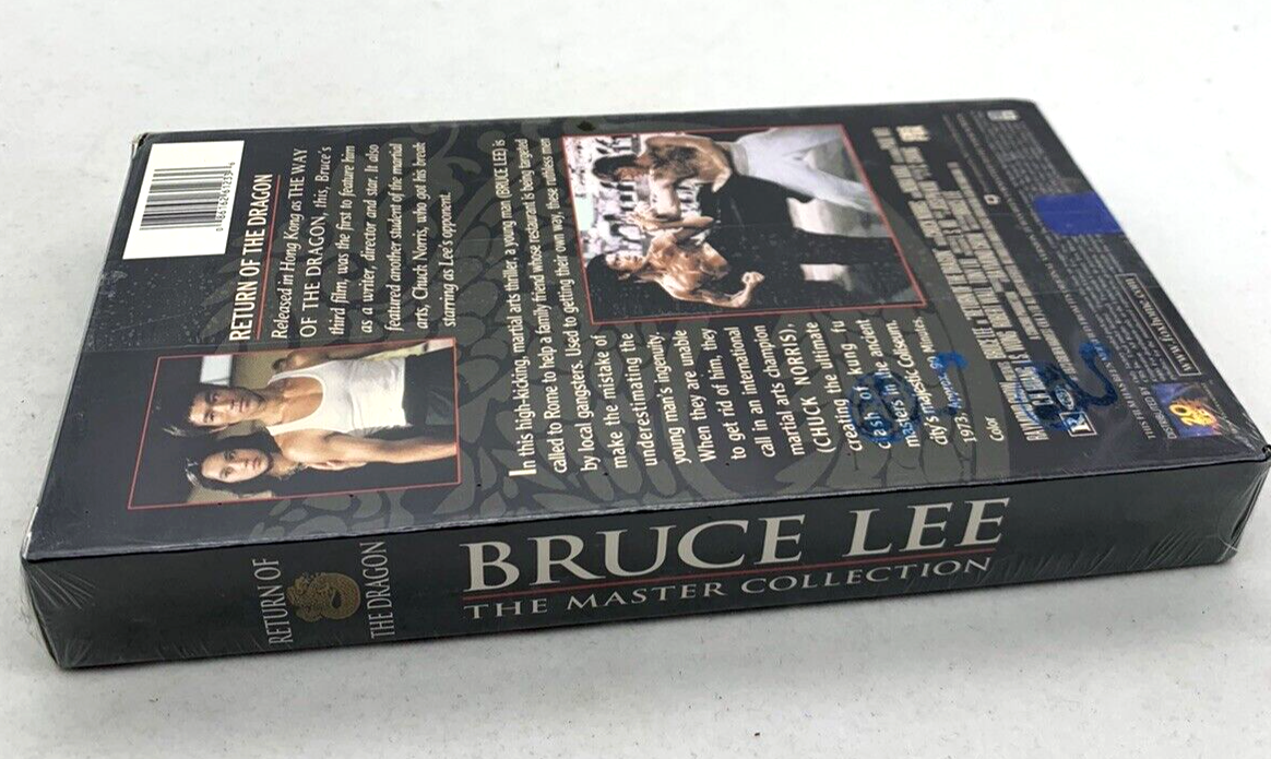 Return of the Dragon (VHS, 1973) New, Factory Sealed