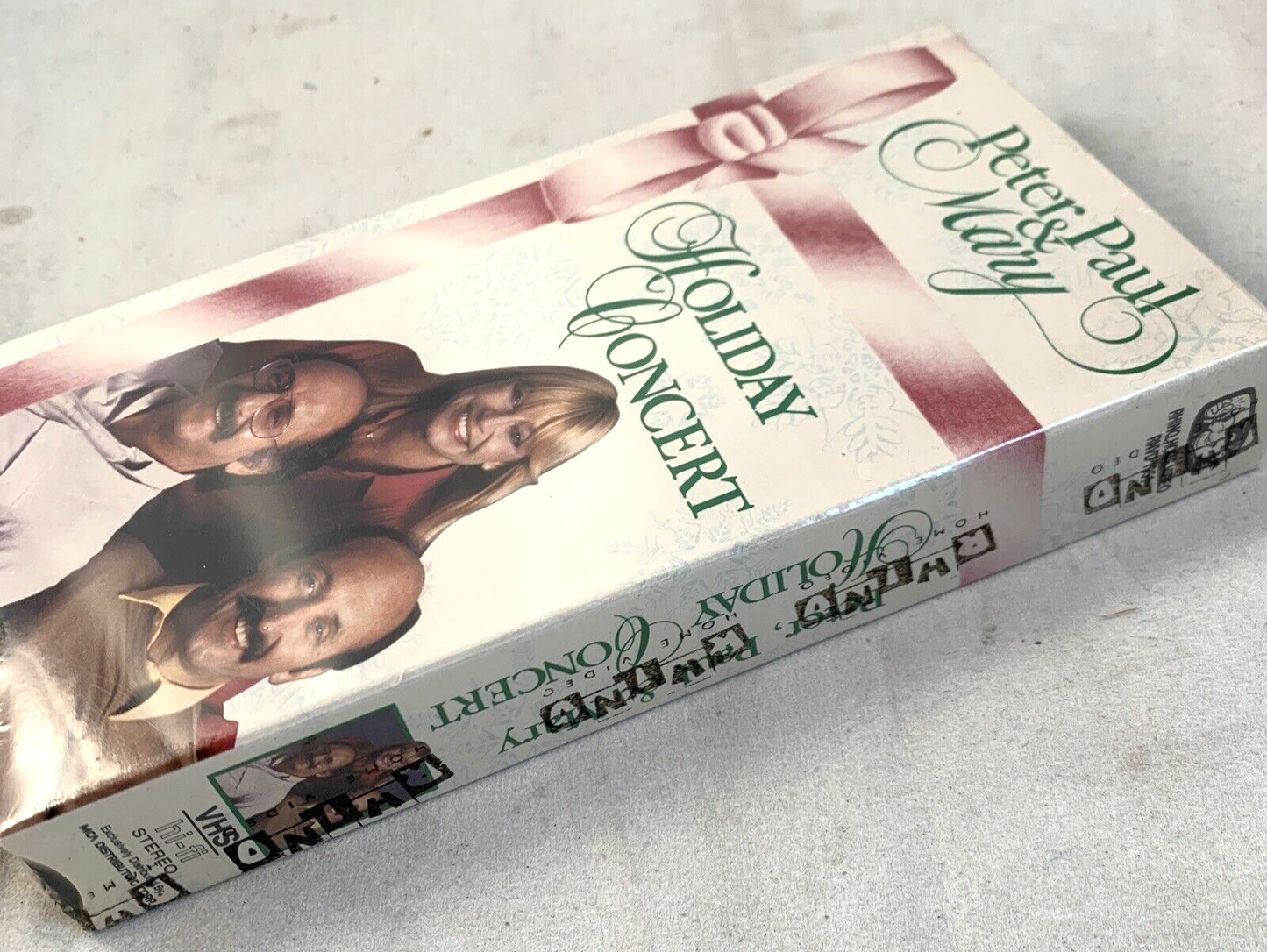 Peter, Paul and Mary: Holiday Concert (VHS, 1990) Sealed