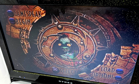 Oddworld: Abe's Oddysee (Sony PlayStation, 1997) Game Case Manual Registration