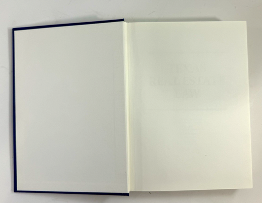 Texas Real Estate Law by Madeline Johnson/G. E. Irby (Hardcover, 1988)