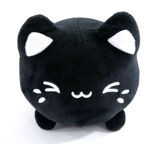 Tasty Peach Studios X Aurora 2022 Meowchi 7” Black Sesame Kawaii Cat Plush