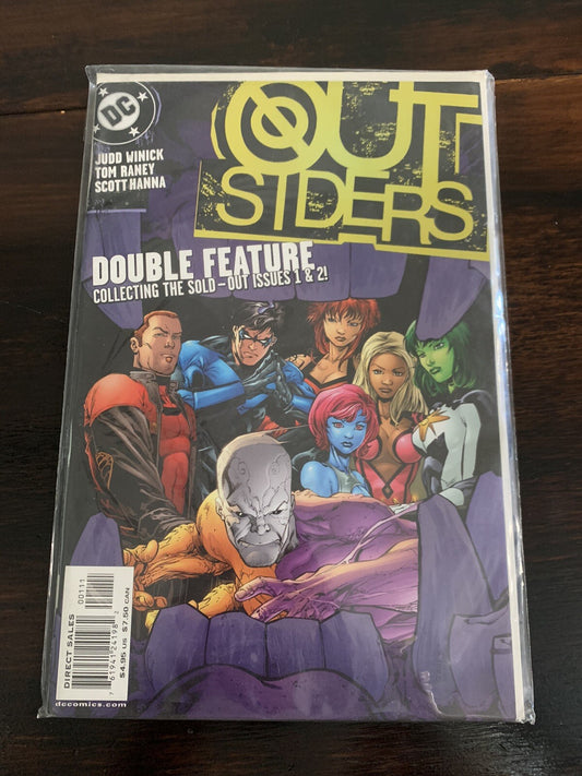 OUTSIDERS DOUBLE FEATURE #1/2 (2003) VF 2,4,5,6,7,9 Lot Of 7 DC Comics