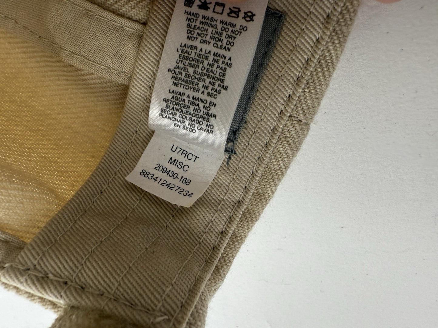 Nike Classic Embroidered Heritage 86 209430-168 Strapback Adjustable Hat - Khaki