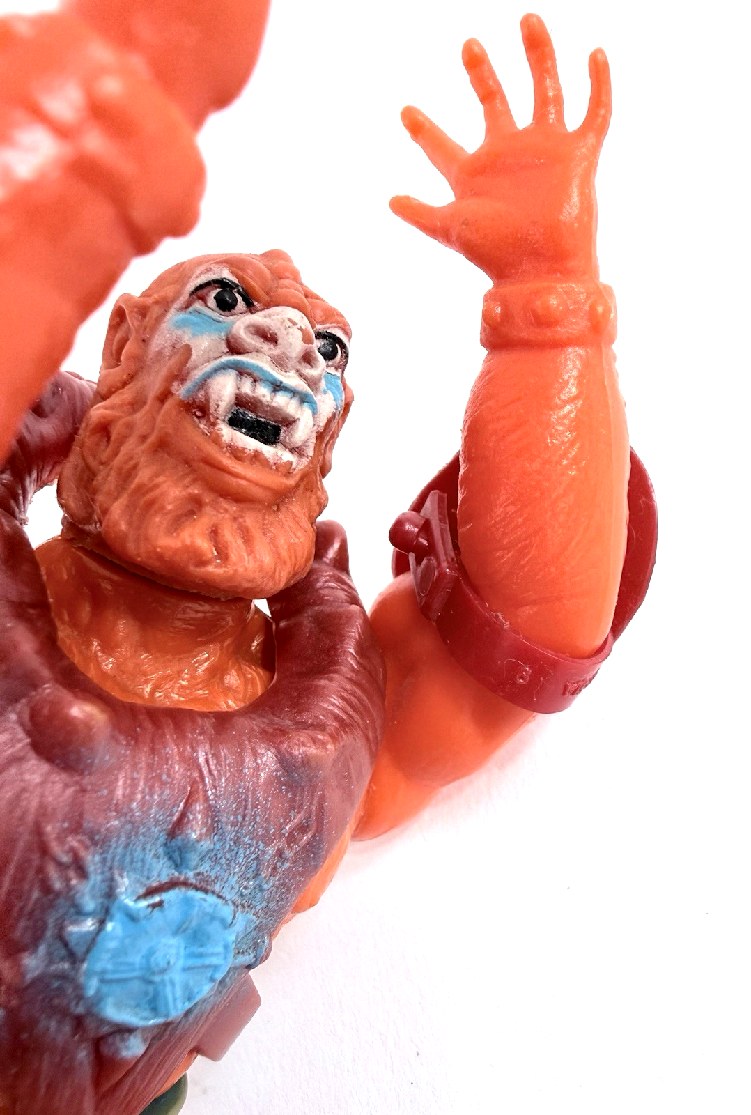 Mattel 1981 Masters of the Universe Beast Man Action Figure with Armor - Read