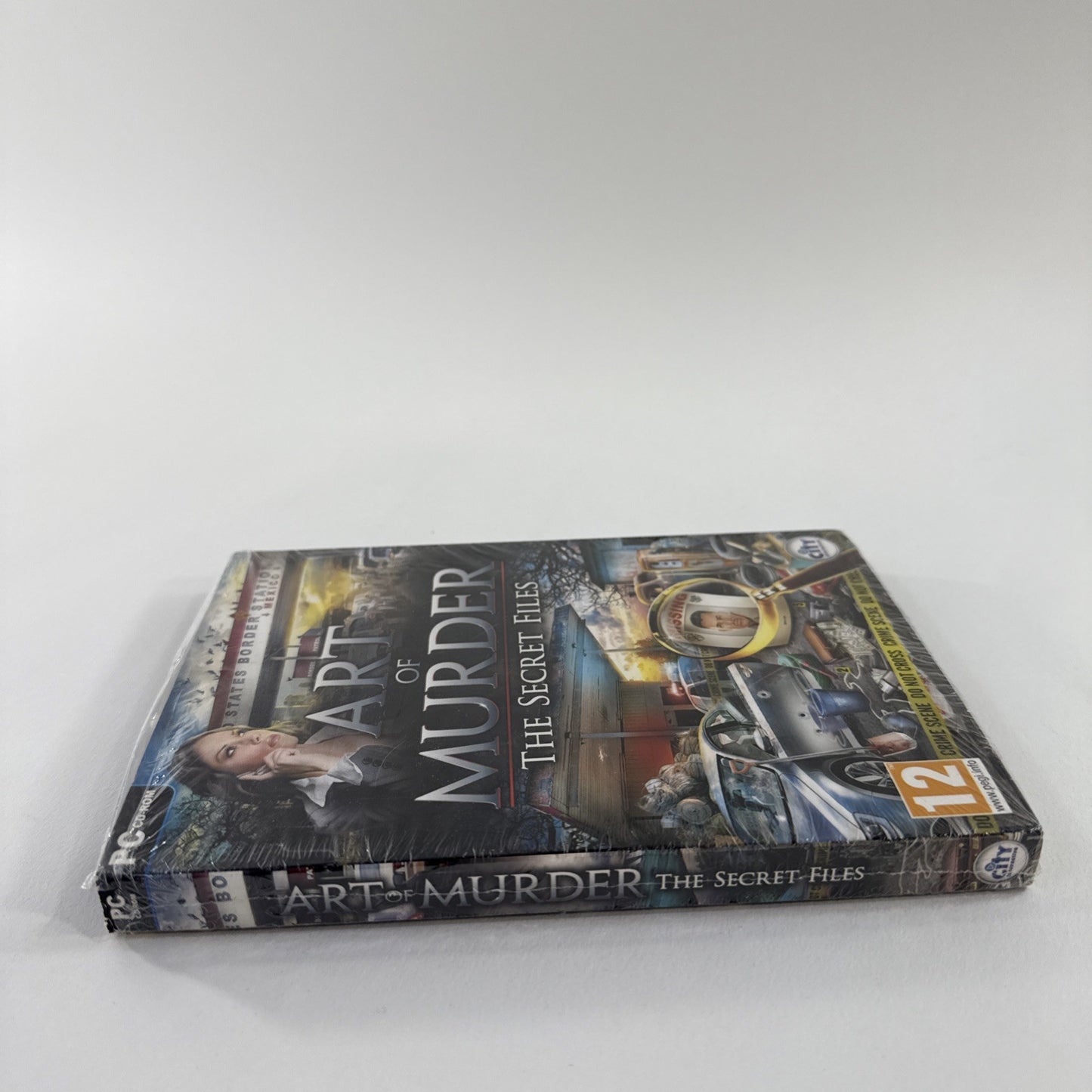 Art Of Murder: The Secret Files (PC CD, 2010) Game Case Manual Sleeve - Untested