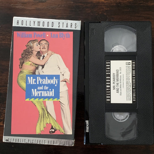 Mr. Peabody and the Mermaid - 45th Anniversary Edition (VHS, 1993)