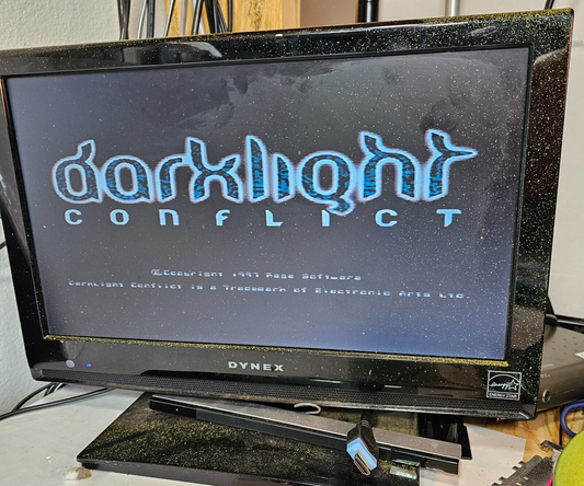Darklight Conflict (Sony PlayStation 1, 1997) Game Disc