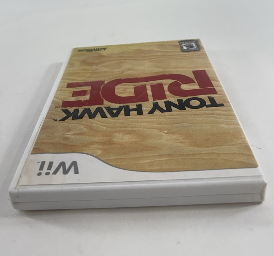 Tony Hawk Ride (Nintendo Wii, 2009) Game, Case, Manual - Tested