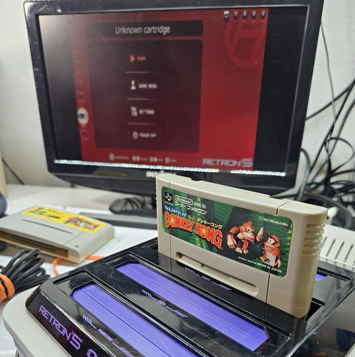 Super Donkey Kong (Super Famicom, 1994) Game Cartridge - Tested